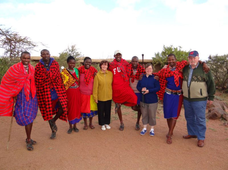 Abschied von den Massai